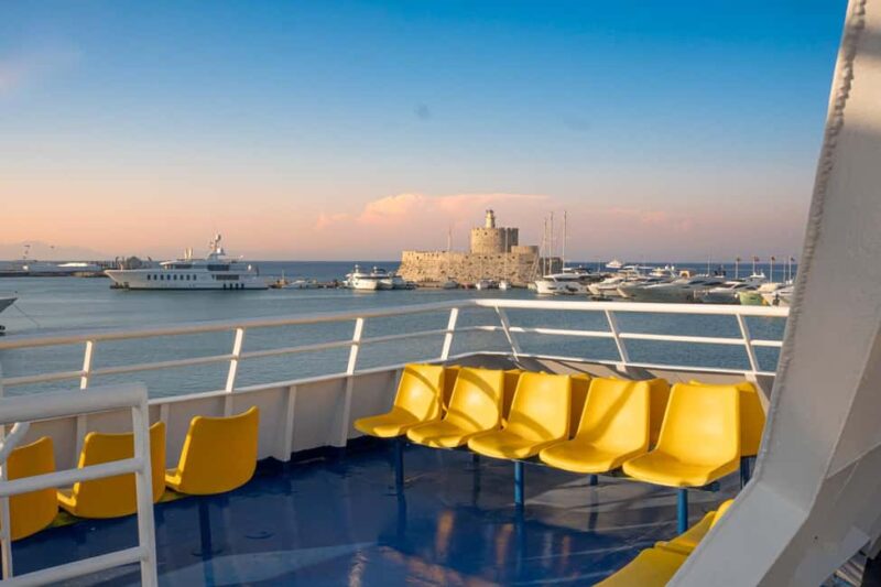 Rhodes: Symi, St George, Panormitis-Full day cruise-SYMI II - The Sailing Itinerary: From Rhodes to Symi and Back