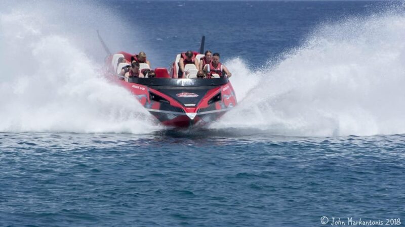Rhodes Town: Adrenaline Jet Boat Adventure - The Experience for Different Types of Participants