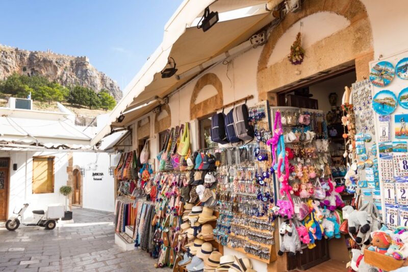 Rhodes Town and Lindos: Private Minibus Tour - Enjoying a Relaxed Walk and Local Flavors in Lindos