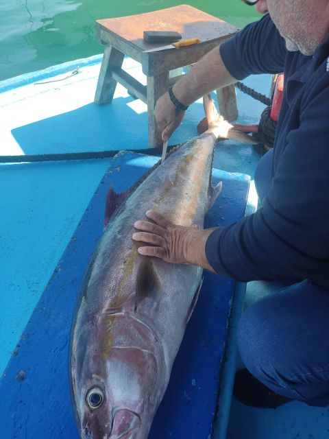 Rhodes Town: Fishing Boat Trip with Fish Meal and Swim Stops - Embark from Mandraki Harbor at Evangelismos Church