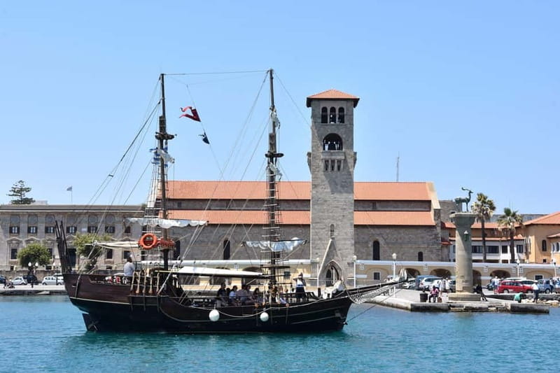 Rhodes:1-hour Sightseeing Day Cruise on an 18th-Century Boat - What You Can Expect During the 1-Hour Cruise