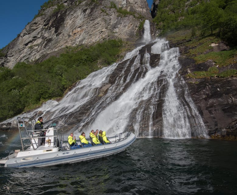 RIB Geiranger - Fjordsafari - The Guides Knowledge and Personal Approach