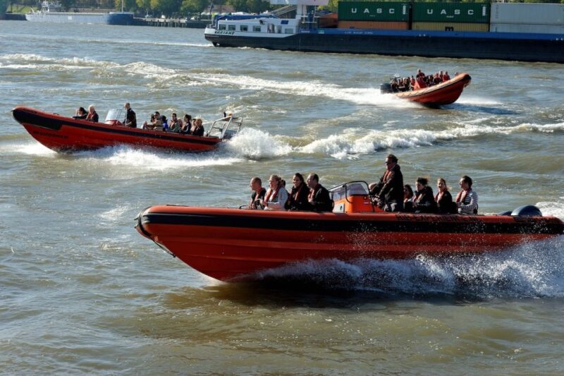 RIB Speedboat Sightseeing Cruise - The Experience of Riding at 100 km/h on Rotterdam’s Waterways
