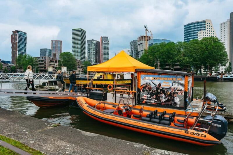 RIB Speedboat Sightseeing Cruise - Rotterdam Waterways and Bridges — A Photogenic Perspective