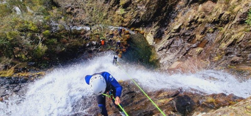 Ribeira das Quelhas: canyoning, Serra da Lousã near Coimbra - Post-Canyoning Relaxation and Sharing Stories