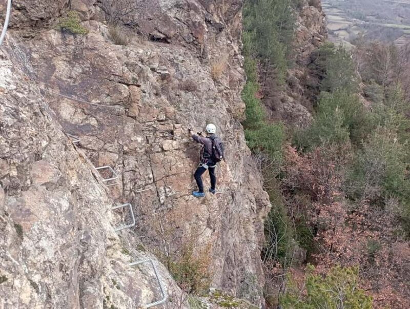 Ribes de Freser: Guided K3 via ferrata in the Pyrenees - A Unique Visit to the Ancient Volcano Overseeing Ribes de Freser