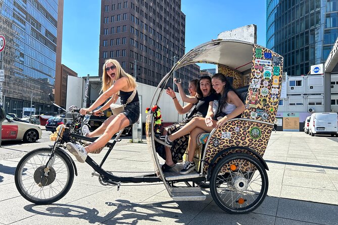 Rickshaw Sightseeing City Tours Berlin - Rikscha Tours - Starting at Berlins Historic Brandenburg Gate