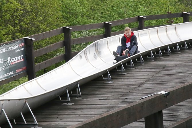 Ride a Bobsled in Prague - The Hillside Restaurant and Scenic Views