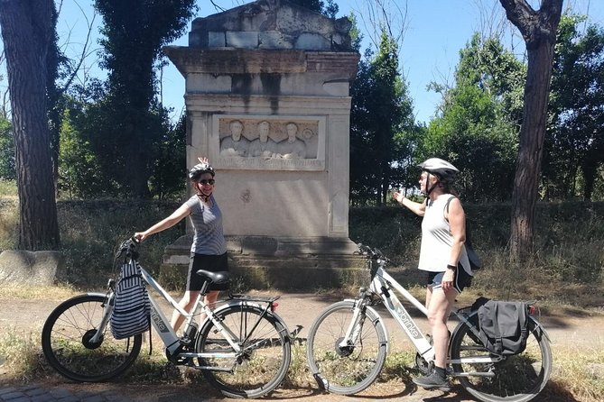 Ride an e-bike along the Appian Way from Rome to Castel Gandolfo. - Lake Albano: A Refreshing Break and Swimming Spot