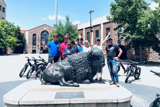 Ride Boulder's Best Guided eBike E-Bike Tour! Electric eBike - Meeting Points, Logistics, and Group Size