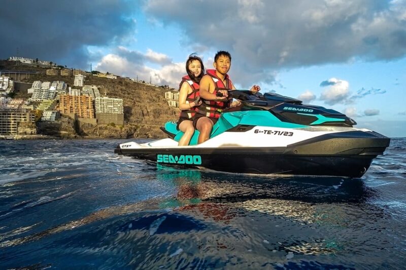 Ride the Atlantic Ocean - The Sum Up: An Exciting Jet Ski Ride in Tenerifes Radazul Bay