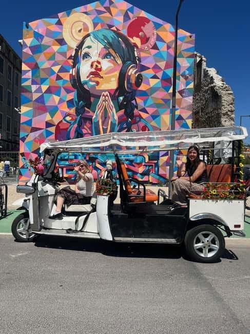 Ride the Stories of Lisbon  Tuk Tuk Experience - Scenic Stops at Lisbon’s Best Viewpoints