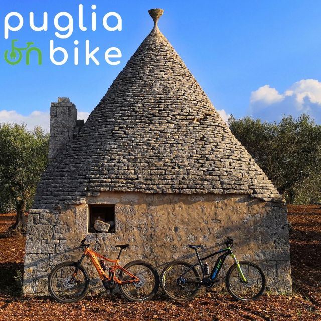 Riding to Alberobello and countryside with E-Bike - The Unique Architecture of Alberobello and Its White Alleys