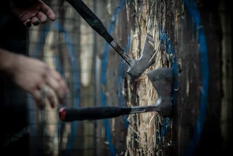 Riga: Axe and Knife Throwing Experience - The Mechanics of the Axe and Knife Throwing Activity