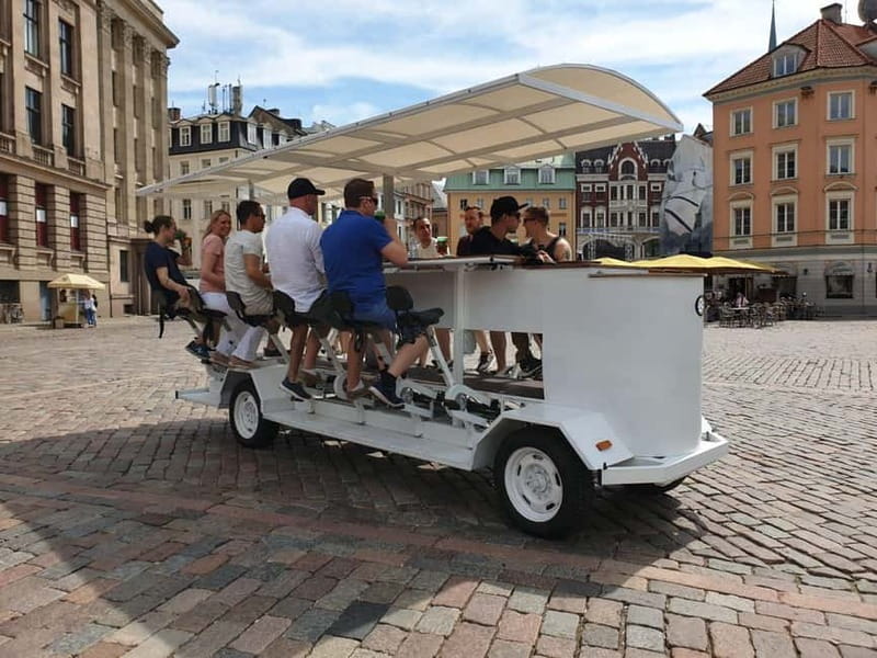 Riga: Beer or Cider Bike Tour - Pedal Through Riga’s Old Town on a Beer or Cider Bike