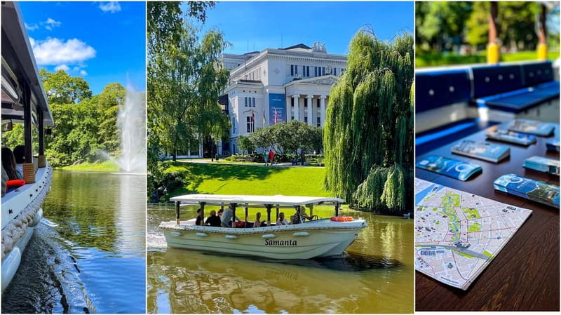 Riga: Canal Boat Sightseeing Tour With Audio guide - Key Points