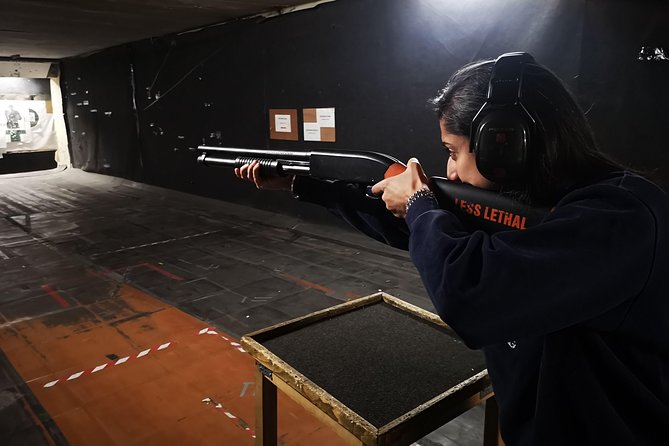 Riga Gun Range: shooting with Winchester, Glock17, & Kalashnikov - Key Points