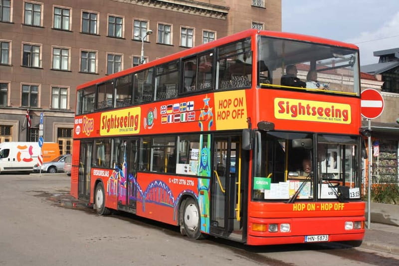 Riga: Hop-On, Hop-Off Tour - Route Highlights: From the Old Town to the Hill of Crosses