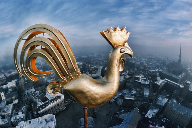 Riga Old Town walking tour with Black Balsam tasting - Starting Point at Riga St. Peters Church