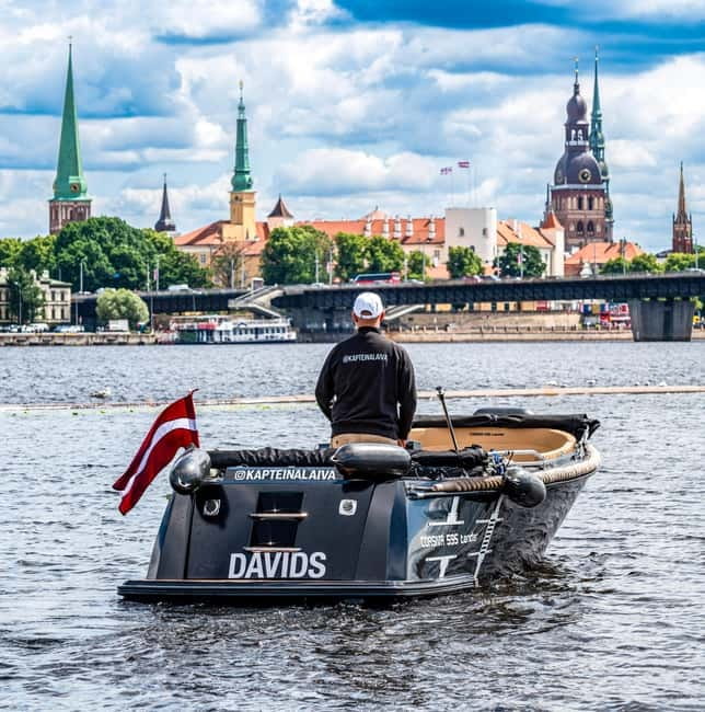Riga: Private Boat Tour City Canal and Daugava River - Key Points