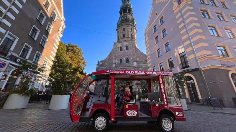 Riga: Private Old Town E-Bus Tour with Audio Guide - Key Points