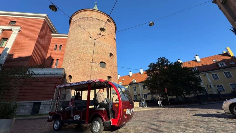 Riga: Private Old Town E-Bus Tour with Audio Guide - Practical Details: Easy Booking, Flexibility, and Comfort