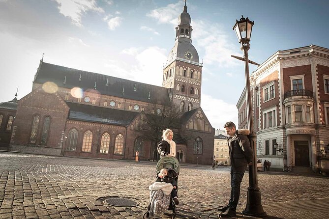 Riga Private Photoshoot Tour - Discover the Iconic Laima Clock and Its Scenic Setting