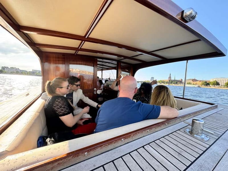 Riga: Private VIP Boat Tour on the Daugava River - Riga: Private VIP Boat Tour on the Daugava River