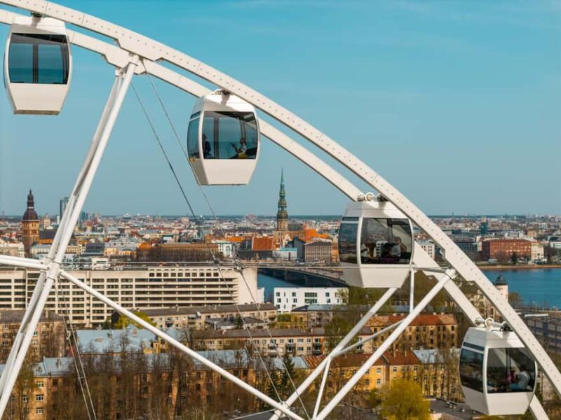Riga Rise: Giant Panoramic Wheel Ticket - Exploring Riga from Above: Spectacular City and Sea Views