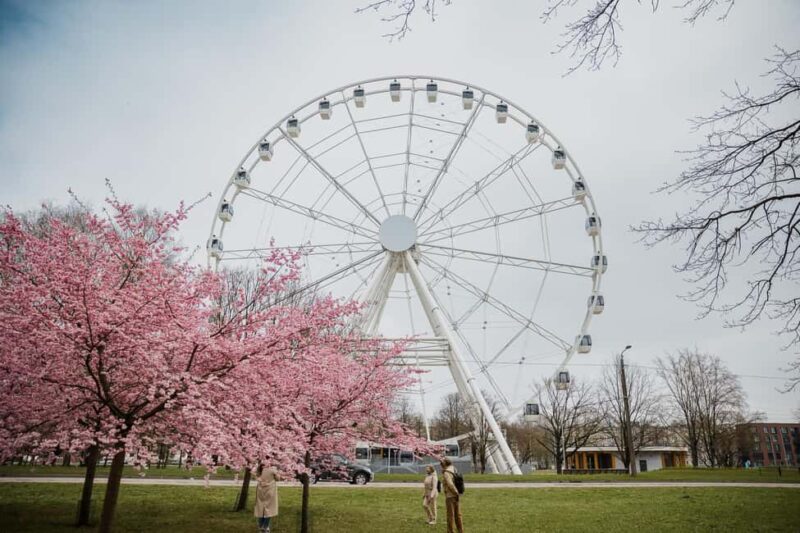 Riga Rise: Giant Panoramic Wheel Ticket - The Digital Gallery: Artistic and Historical Insights into Riga