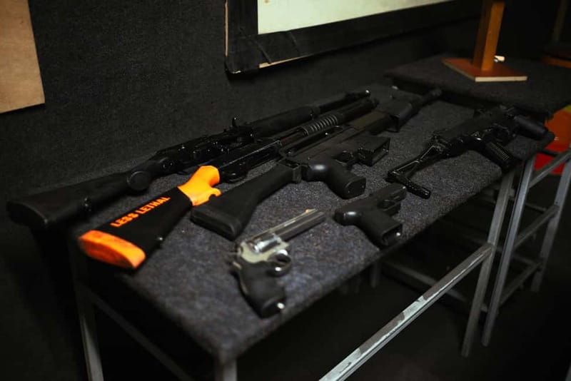 Riga: Shooting Range Experience in Abandoned Bunker - Riga: Shooting Range Experience in Abandoned Bunker