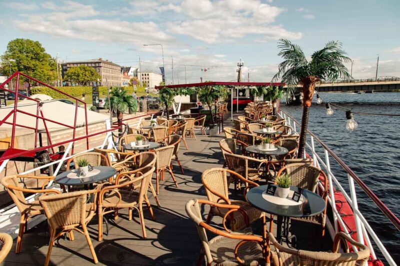 Riga: Sunset trip to Sea gates - River Cruises Latvia - Riga Sunset Trip to Sea Gates on the VECRGA Boat: An Overview