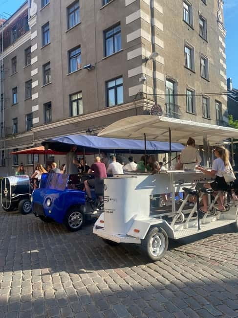 Riga's Old Town Beer Bike Tour & Guided Pub Crawl - Key Points