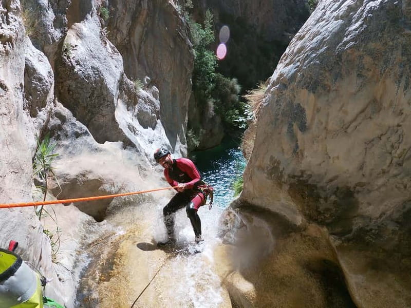 Río Verde from Granada: Canyoning experience. - Small Groups and Expert Guidance