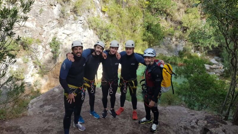 Río Verde, Otivar, Granada: canyoning, crystal clear waters, jumps, and rappelling. - The Guides and Their Role