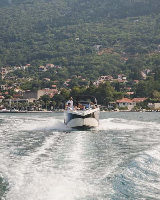 Risan: Blue Cave, Our Lady Of The Rocks - Pick Up - Passing Verige Channel and Luxury Marinas