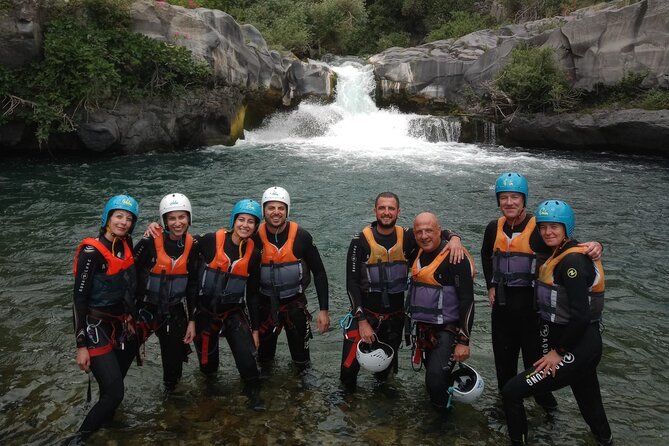 River Jumping Alcantara Gurne - Physical Requirements and Suitability