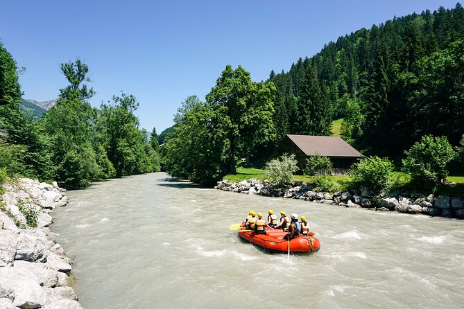 River Rafting Simme with OUTDOOR - Exciting White-Water Adventure on the Simme River from Interlaken