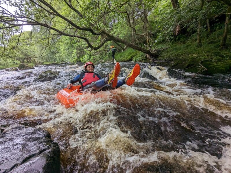 River Tubing Adventure in Galloway - Safety Briefing at Glenairlie Bridge