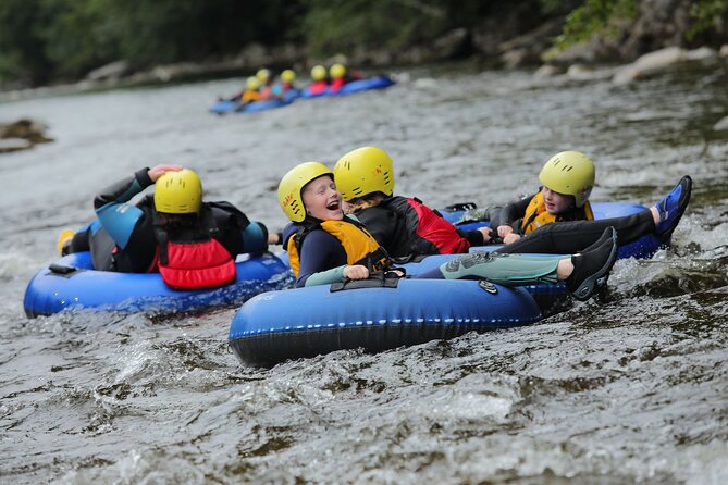 River Tubing in Perthshire - Starting Point at Nae Limits in Ballinluig