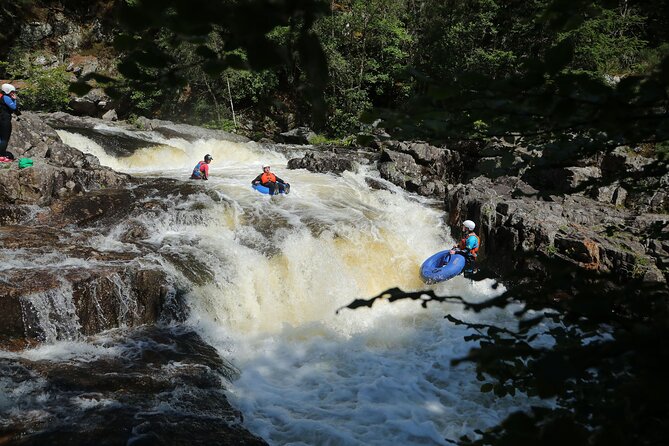 River Tubing in Perthshire - White Water Tubing on the River Tummel