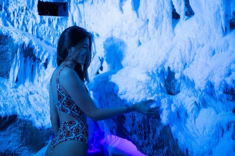 Rivera-Ticino: Splash e Spa Tamaro 4-Hour SPA Entry Ticket - The Thrill of 2023 Water Slides: Twister and Cannon Bowl