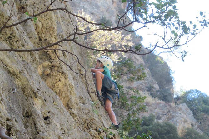 Rock Climbing with a Guide in Chania Therisos Gorge - Ideal for Beginners and Children 11+