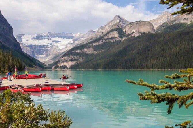Rockies Grand Advanture: Moraine & Louise Lakes, Waterfall Tour - Key Points