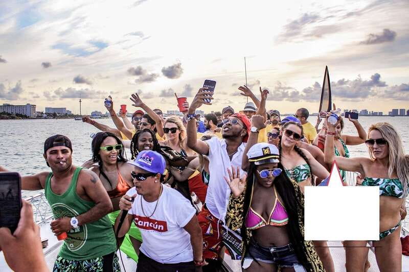 Rockstar Boat Party Cancun - Booze Cruise Cancun (18+) - What to Expect from the Water Activities and Water Inflatables