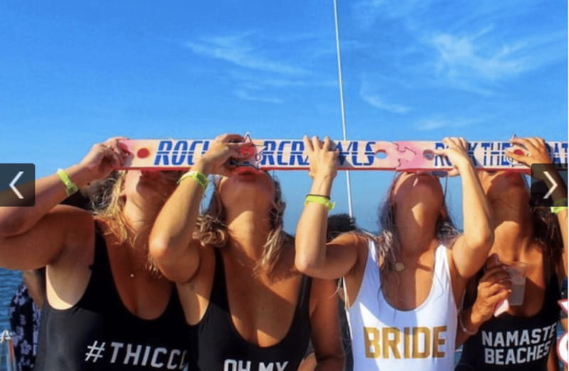 Rockstar Boat Party Cancun - Booze Cruise Cancun (18+) - Drinks and Snacks: Unlimited Beverages and Sandwiches