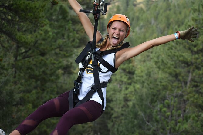 Rocky Mountain 4-Zipline Adventure on CO Longest and Fastest! - Key Points