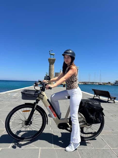 Rodos: E-Bike Rental - Wandering Through Rodos Old Town Streets