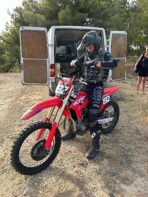 Rodos: Rent a Motocross bike - The Bikes and Equipment: Ready for Action