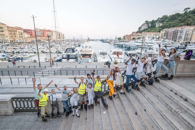 Rollerblading in Nice at sunset with live music! - What to Expect on the Rollerblading Tour